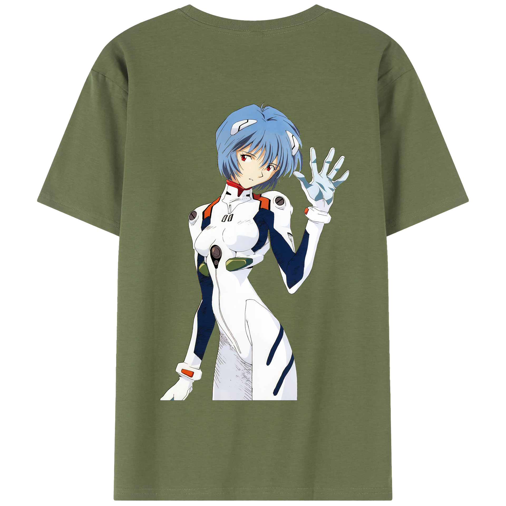 （画像用） EVA 新世紀エヴァンゲリオン 綿100％半袖Tシャツ（背面プリント）